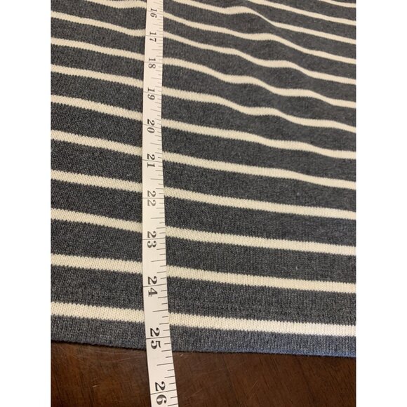 Zara Striped Cotton Crew Neck Nautical Sweater Size S - Picture 6 of 8